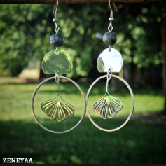 Boucles d'oreilles Ginko