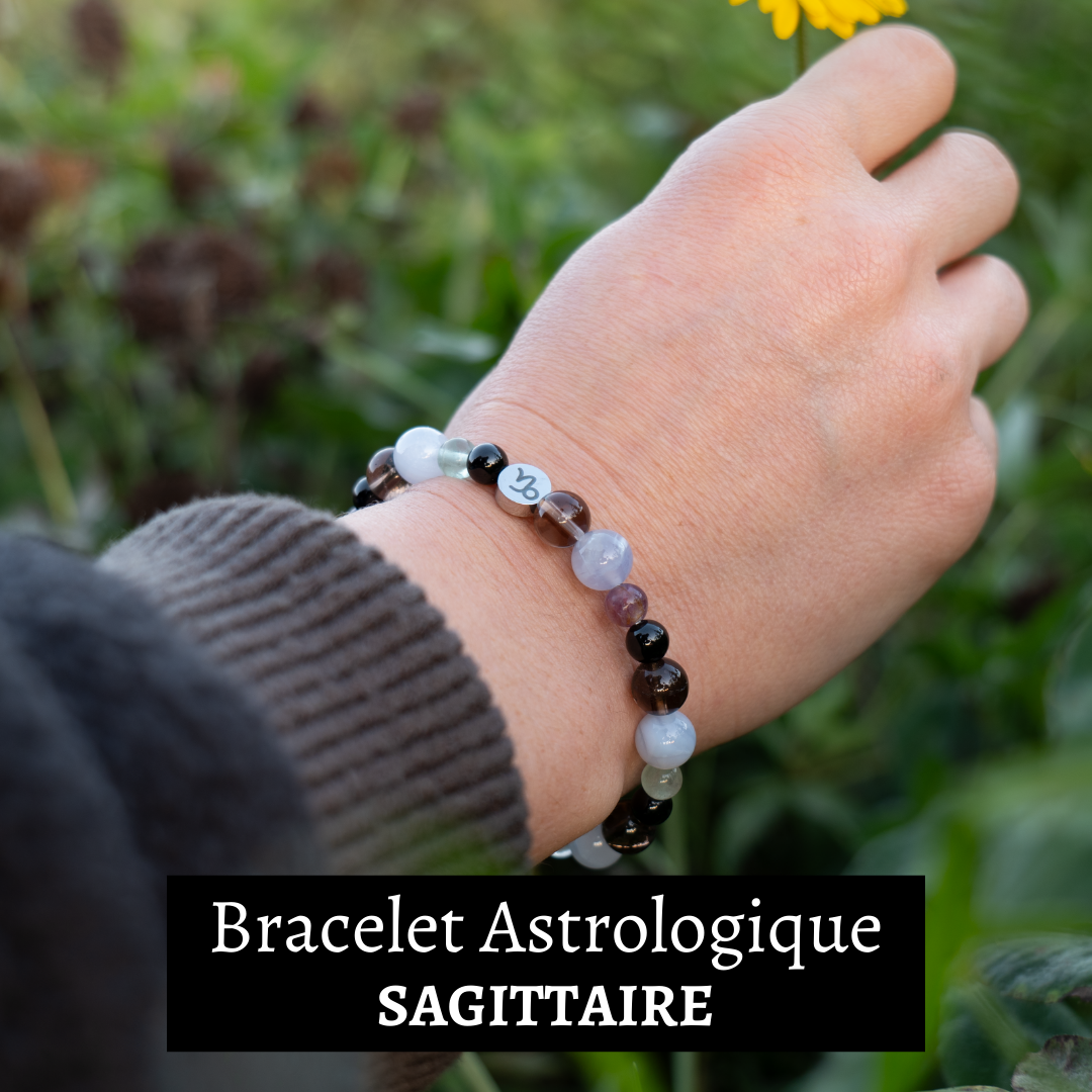 bracelet sagittaire sur poignet